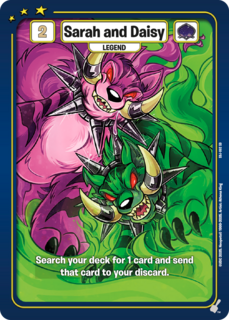 Sarah and Daisy [Jhudora's Bluff Structure Deck]