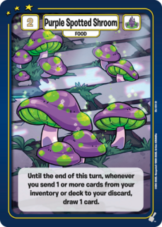 Purple Spotted Shroom [Jhudora's Bluff Structure Deck]