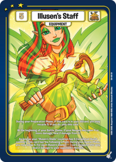 Illusen's Staff [Illusen's Glade Structure Deck]