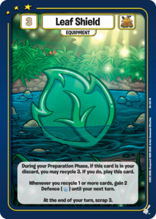 Leaf Shield [Illusen's Glade Structure Deck]