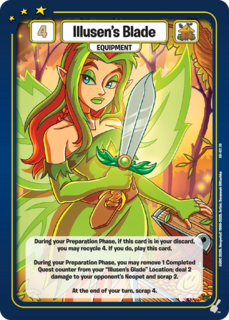 Illusen's Blade [Illusen's Glade Structure Deck]