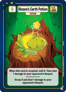 Illusen's Earth Potion [Illusen's Glade Structure Deck]