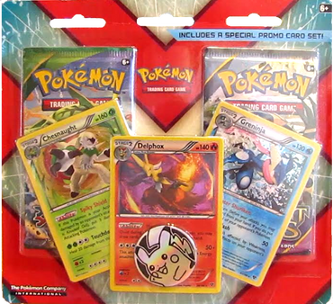 XY - 2-Pack Blister (Chesnaught, Delphox, and Greninja)