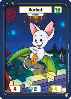 Korbat (Green) [Champions of Meridell]
