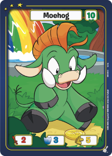 Moehog (Green) [Defenders of Neopia]