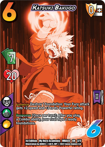 Katsuki Bakugo (Serial Numbered) [Heroes Clash]