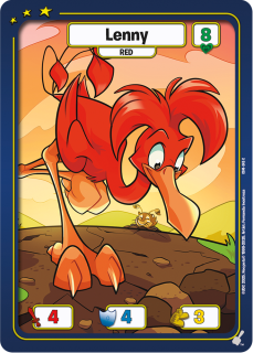 Lenny (Red) [Champions of Meridell]