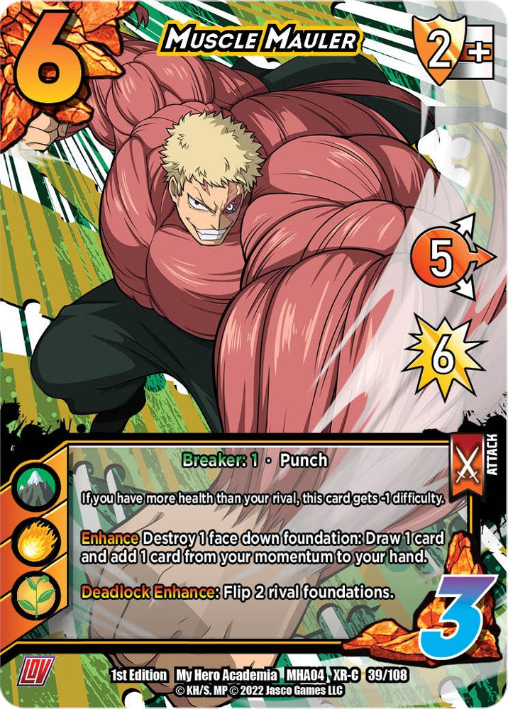 Muscle Mauler (XR) [League of Villains Unlimited]