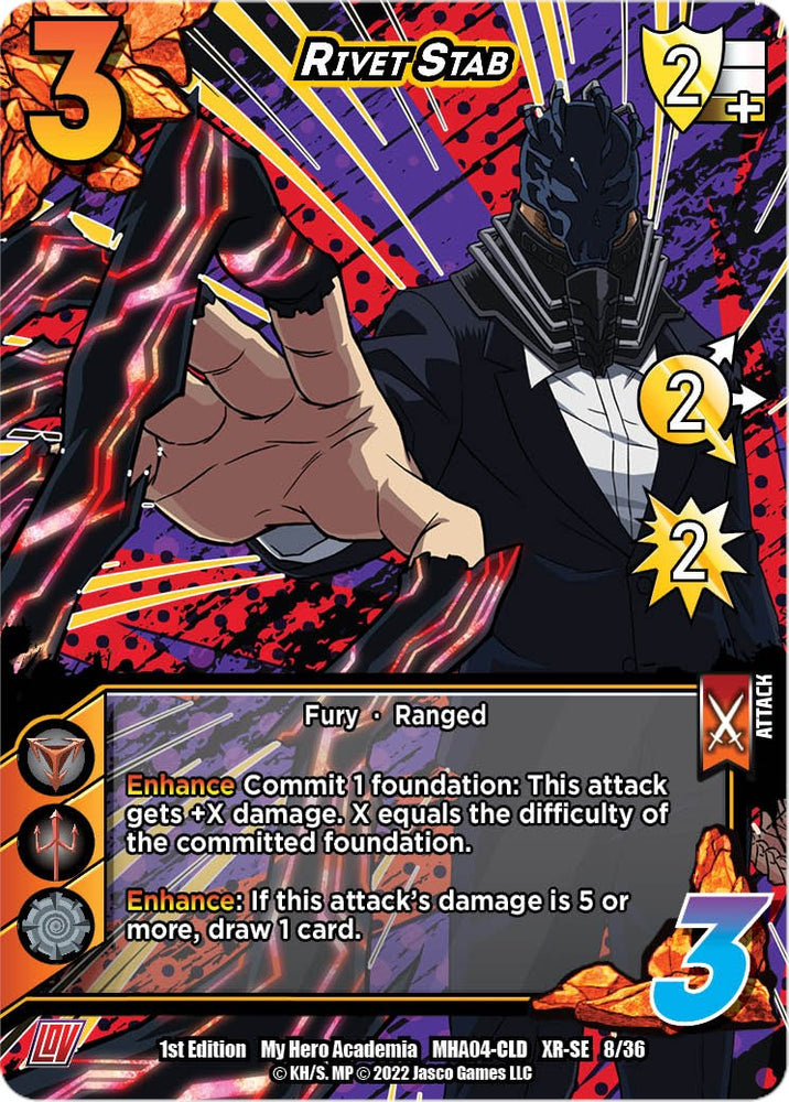 Rivet Stab (XR) [League of Villains Unlimited]