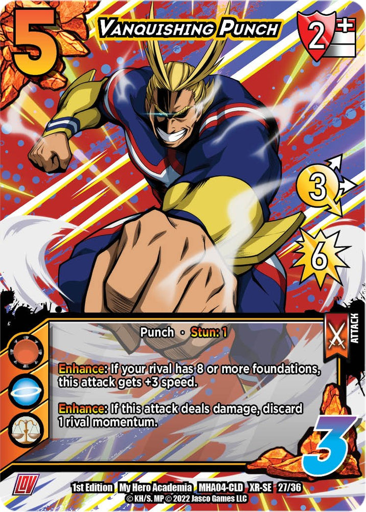 Vanquishing Punch (XR) [League of Villains Unlimited]