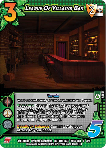 League of Villains Bar [League of Villains Unlimited]