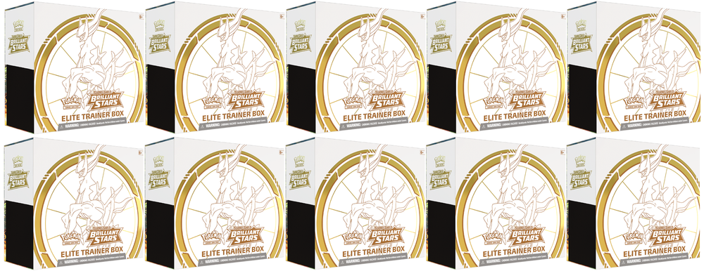 Sword & Shield: Brilliant Stars - Elite Trainer Box Case