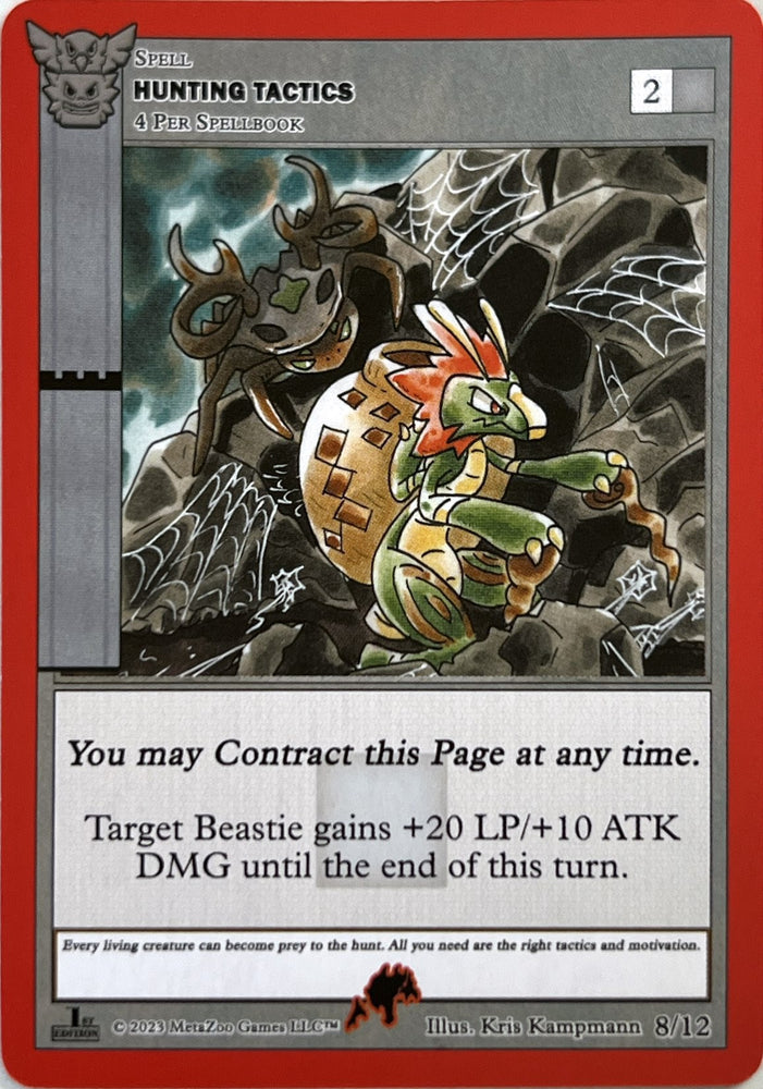 Hunting Tactics (Kanontsistontie) [Native: First Edition Release Event Deck]