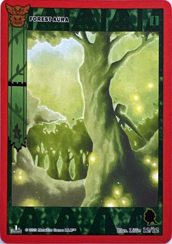 Forest Aura [Native: First Edition Release Event Deck]