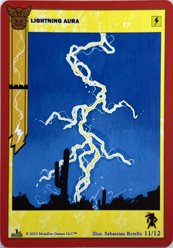 Lightning Aura [Native: First Edition Release Event Deck]