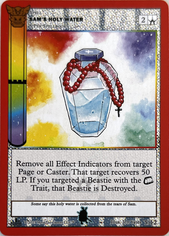 Sam's Holy Water [Native: First Edition Release Event Deck]