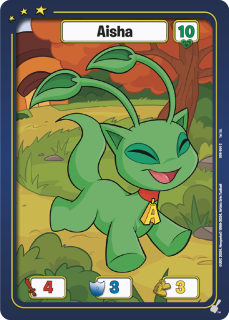 Aisha (Green) [Defenders of Neopia]
