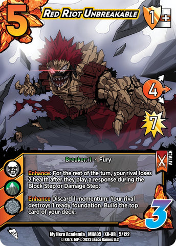 Red Riot Unbreakable (XR) [Undaunted Raid]