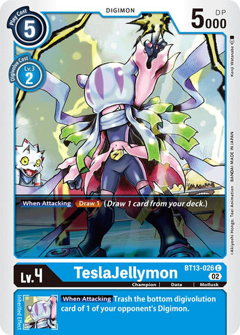 TeslaJellymon [BT13-026] [Versus Royal Knights Booster]