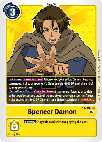 Spencer Damon [BT13-099] [Versus Royal Knights Booster]