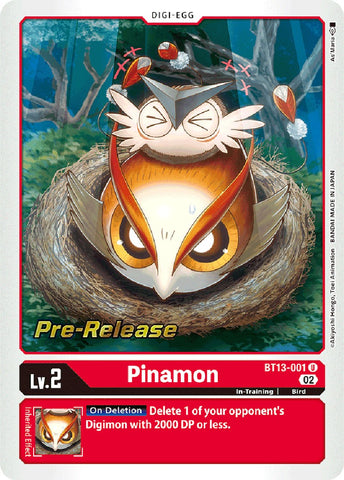 Pinamon [BT13-001] [Versus Royal Knights Booster Pre-Release Cards]