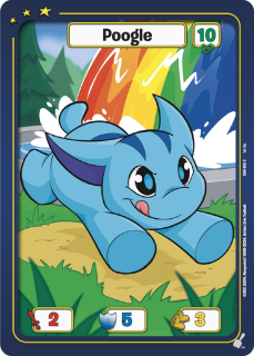 Poogle (Blue) [Defenders of Neopia]