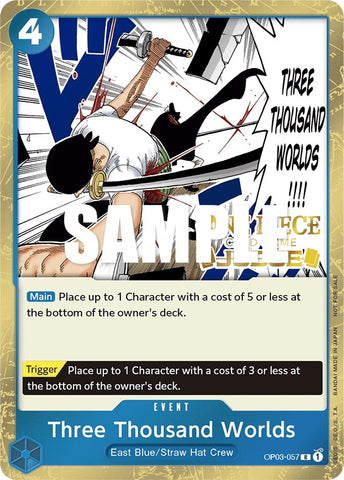 Three Thousand Worlds (Judge Pack Vol. 2) [One Piece Promotion Cards]