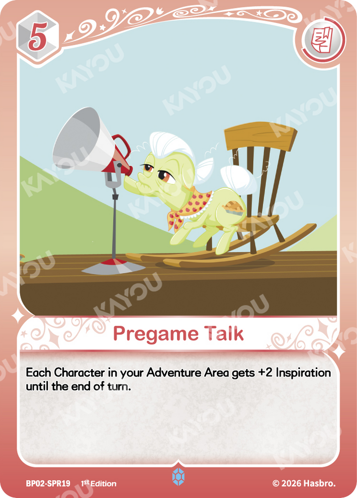 Pregame Talk (BP02-SPR19) [Discord]