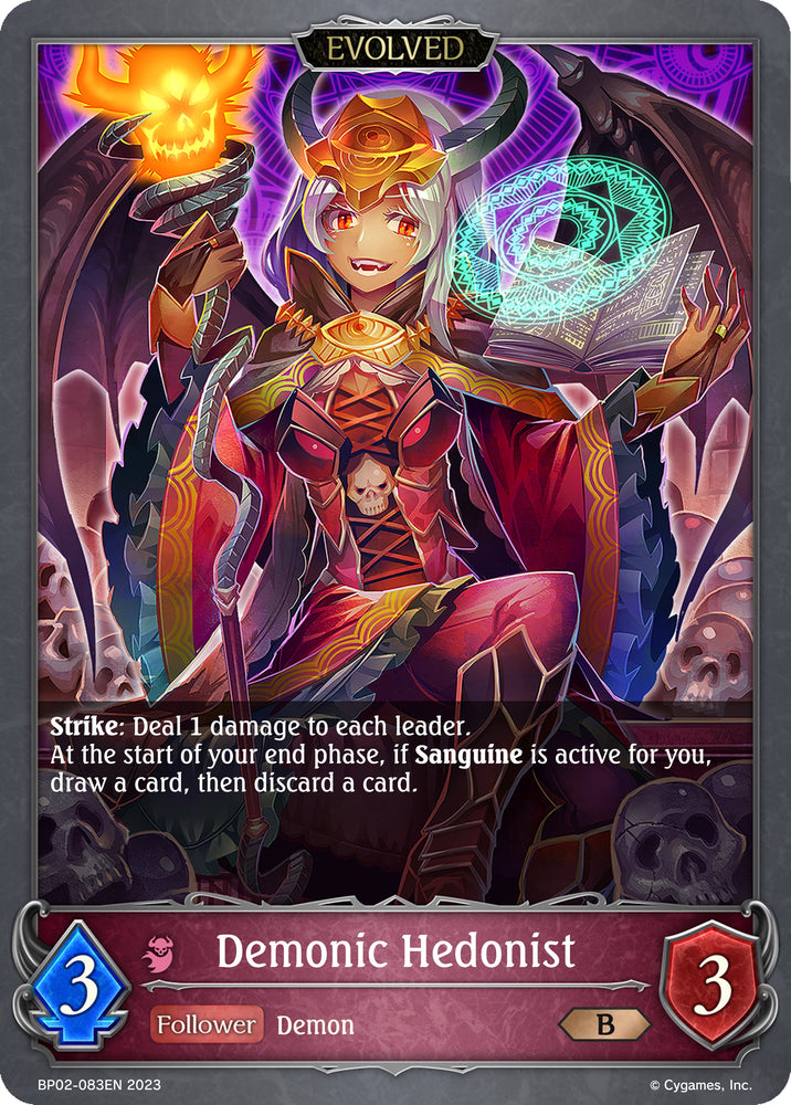 Demonic Hedonist (BP02-083EN) [Reign of Bahamut]