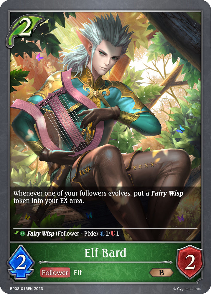 Elf Bard (BP02-016EN) [Reign of Bahamut]