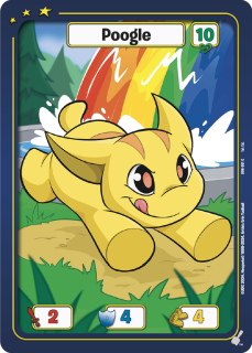 Poogle (Yellow) [Defenders of Neopia]