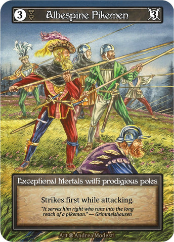 Albespine Pikemen (Foil) [Beta]