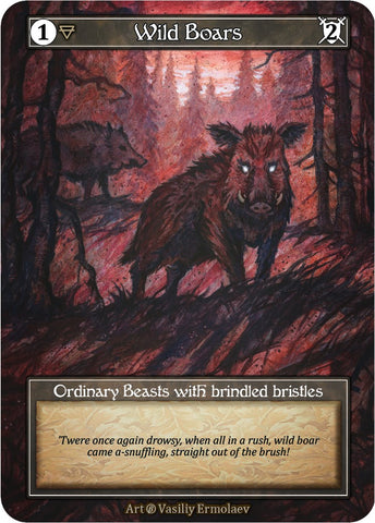 Wild Boars (Foil) [Beta]