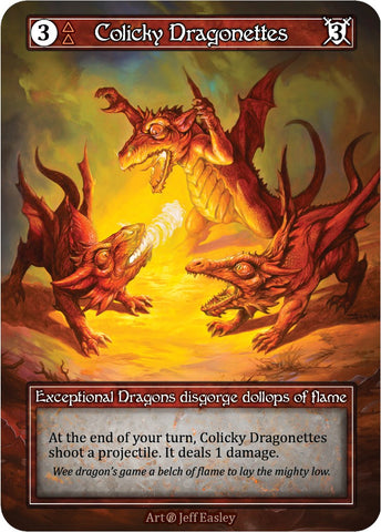 Colicky Dragonettes (Foil) [Beta]