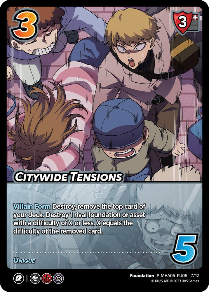 Citywide Tensions (Plus Ultra Pack 6) [Miscellaneous Promos]