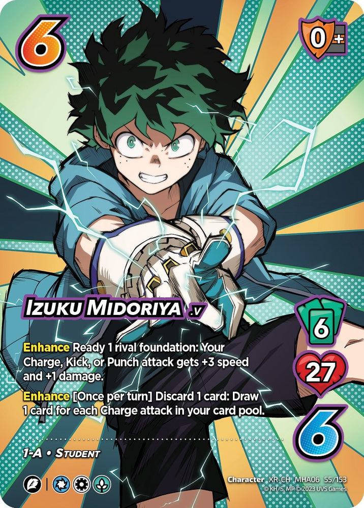 Izuku Midoriya (55/153) (XR) [Jet Burn]