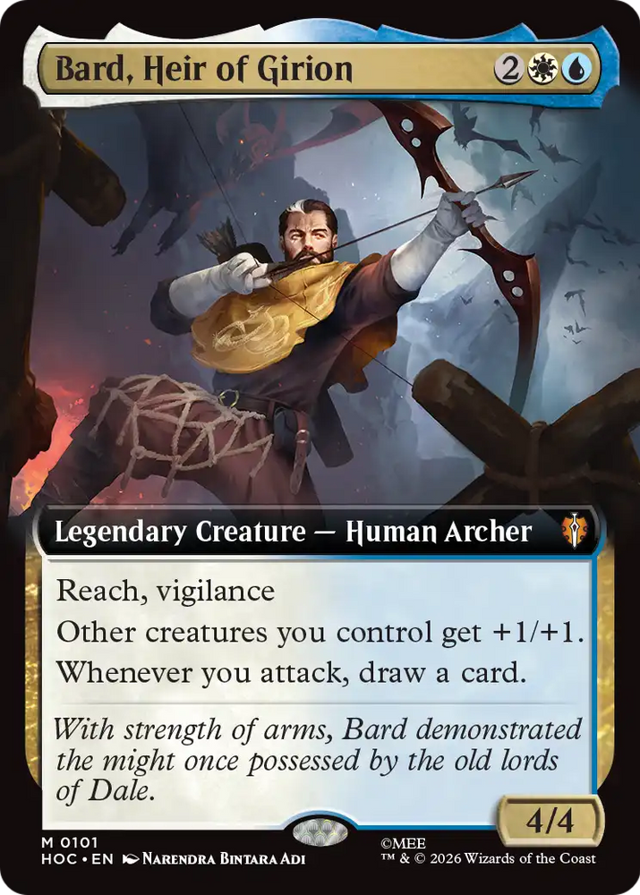 Bard, Heir of Girion (Extended Art) [The Hobbit: Eternal-Legal]