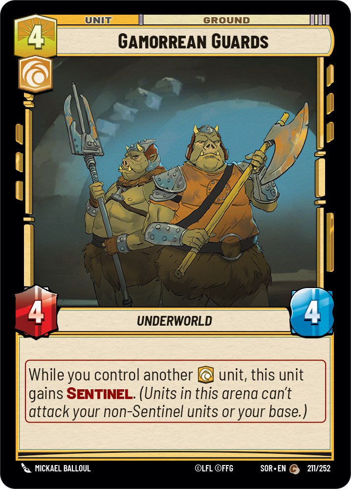 Gamorrean Guards (211/252) [Spark of Rebellion]