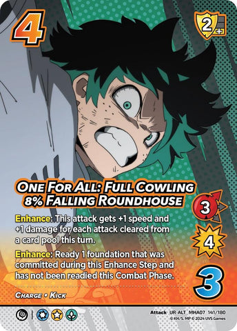 One For All: Full Cowling 8% Falling Roundhouse (Alternate Art) [Girl Power]