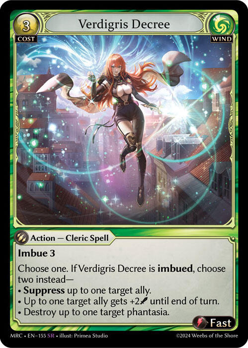 Verdigris Decree (155) [Mercurial Heart]