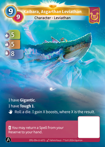 Kaibara, Asgarthan Leviathan (BTG-054-U-4571) (PHYSICAL) (UNIQUE)