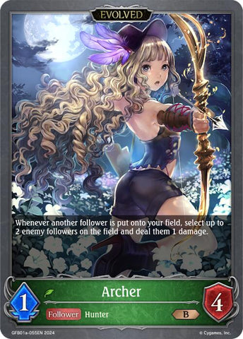 Archer (Evolved) (GFB01a-055EN) [Guide to Glory]