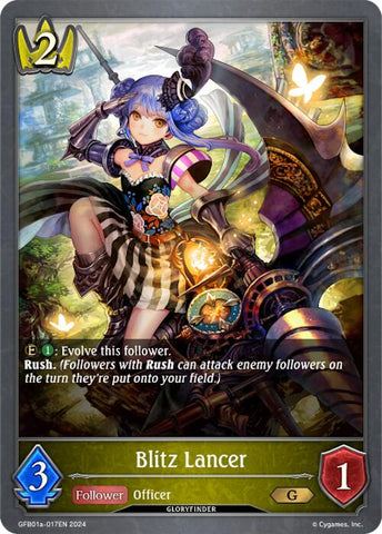 Blitz Lancer (GFB01a-017EN) [Guide to Glory]