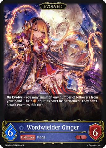 Worldwielder Ginger (Evolved) (GFB01b-012EN) [Guide to Glory]