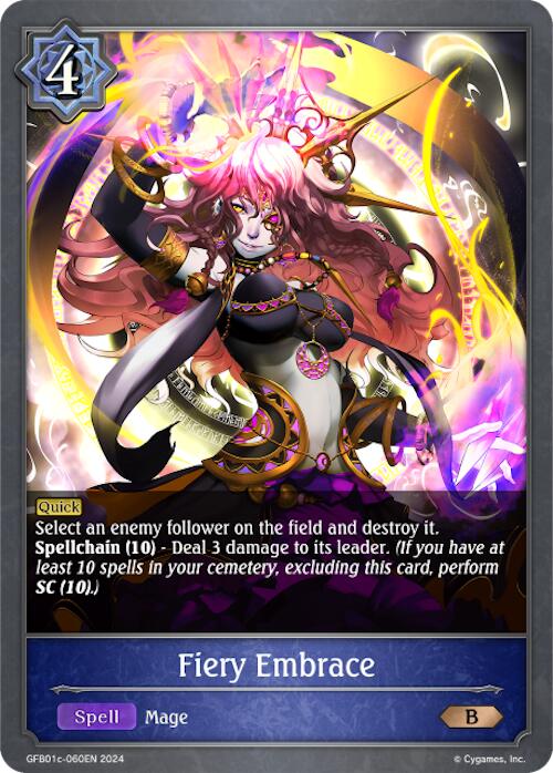 Fiery Embrace (GFB01c-060EN) [Guide to Glory]