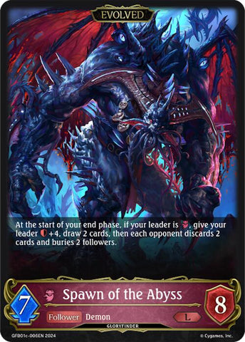 Spawn of the Abyss (Evolved) (GFB01c-006EN) [Guide to Glory]