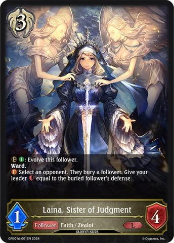 Laina, Sister of Judgment (GFB01d-001EN) [Guide to Glory]
