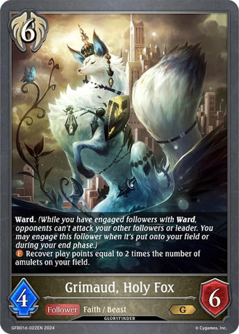 Grimaud, Holy Fox (GFB01d-022EN) [Guide to Glory]