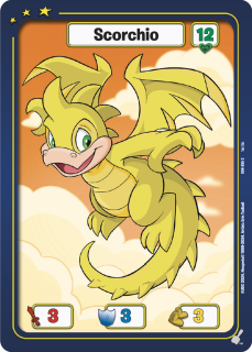 Scorchio (Yellow) [Defenders of Neopia]
