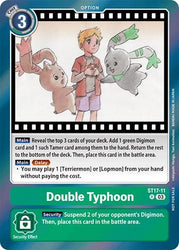 Double Typhoon [ST17-11] (Secret Crisis: Movie Memorial Pack) [Secret Crisis]